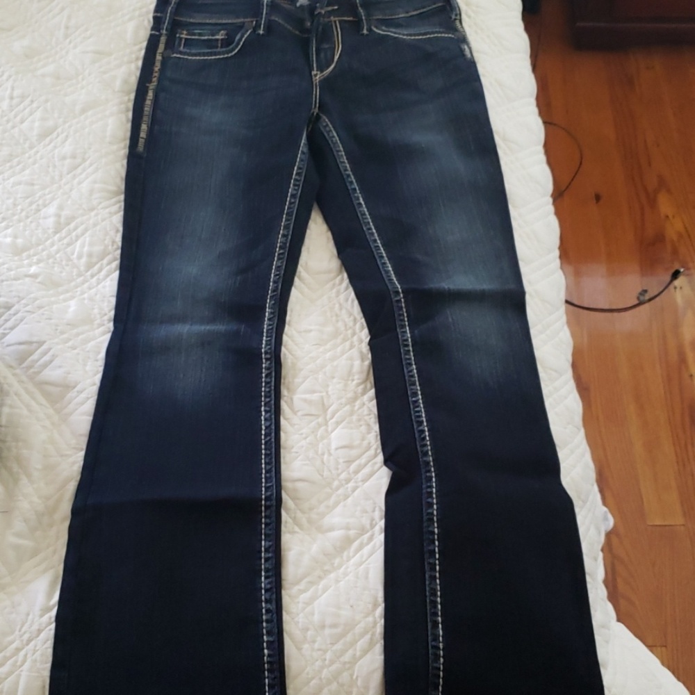 Silver Aiko Jeans